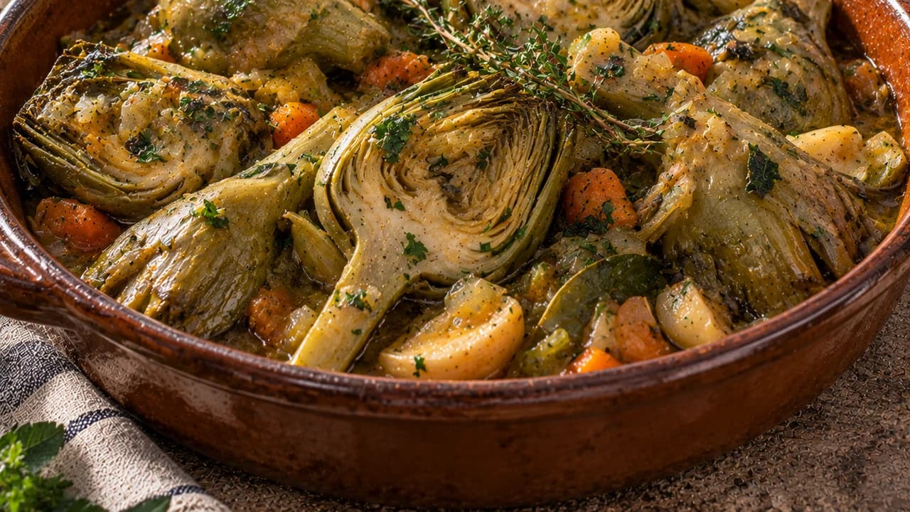 Artichauts à la barigoule