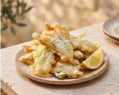 Découvrir la recette Beignets de fleurs de courge