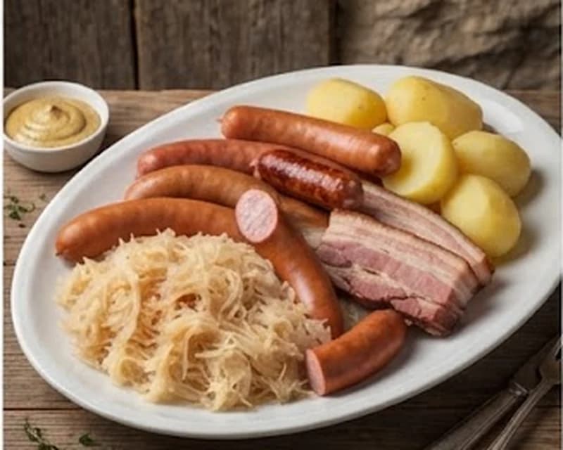 Choucroute garnie alsacienne