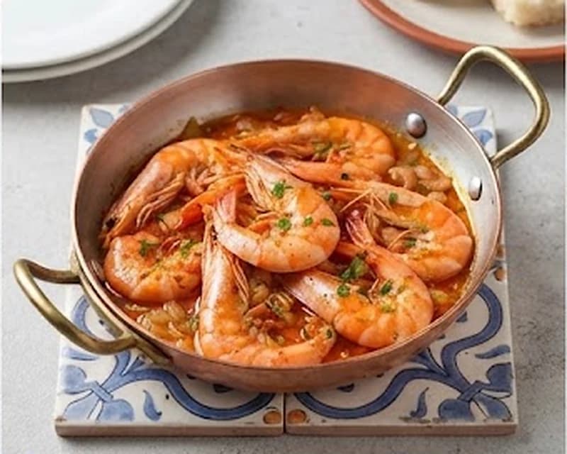 Crevettes à la portugaise