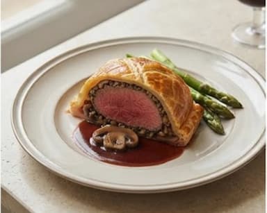 Découvrir la recette Filet de bœuf en croûte