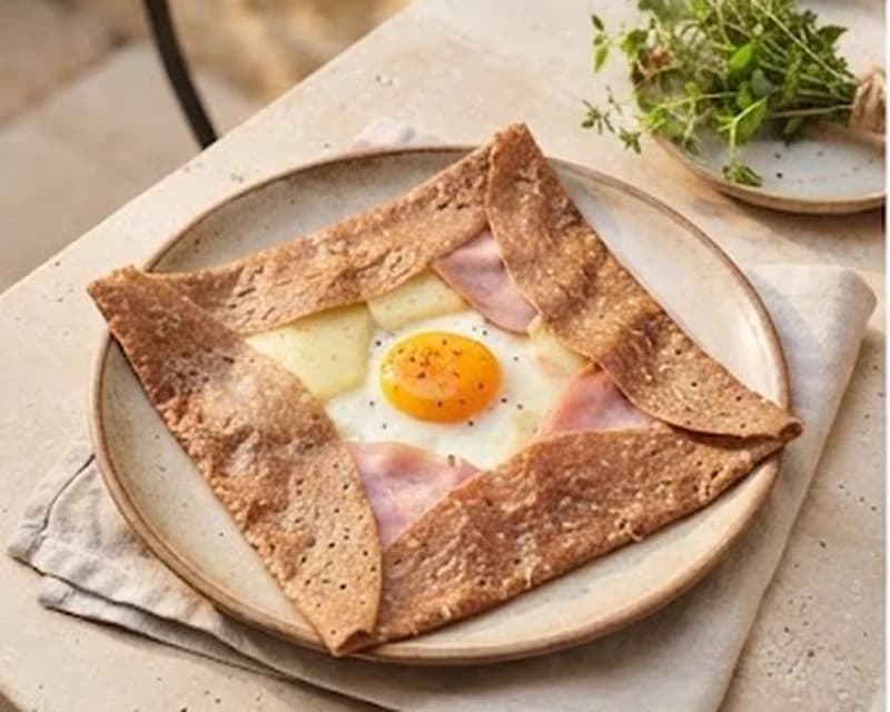 Galette de sarrasin complète