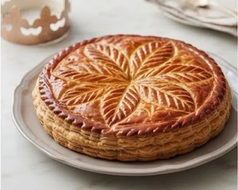 Galette des rois à la frangipane