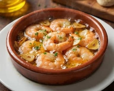 Découvrir la recette Crevettes espagnoles à l’ail