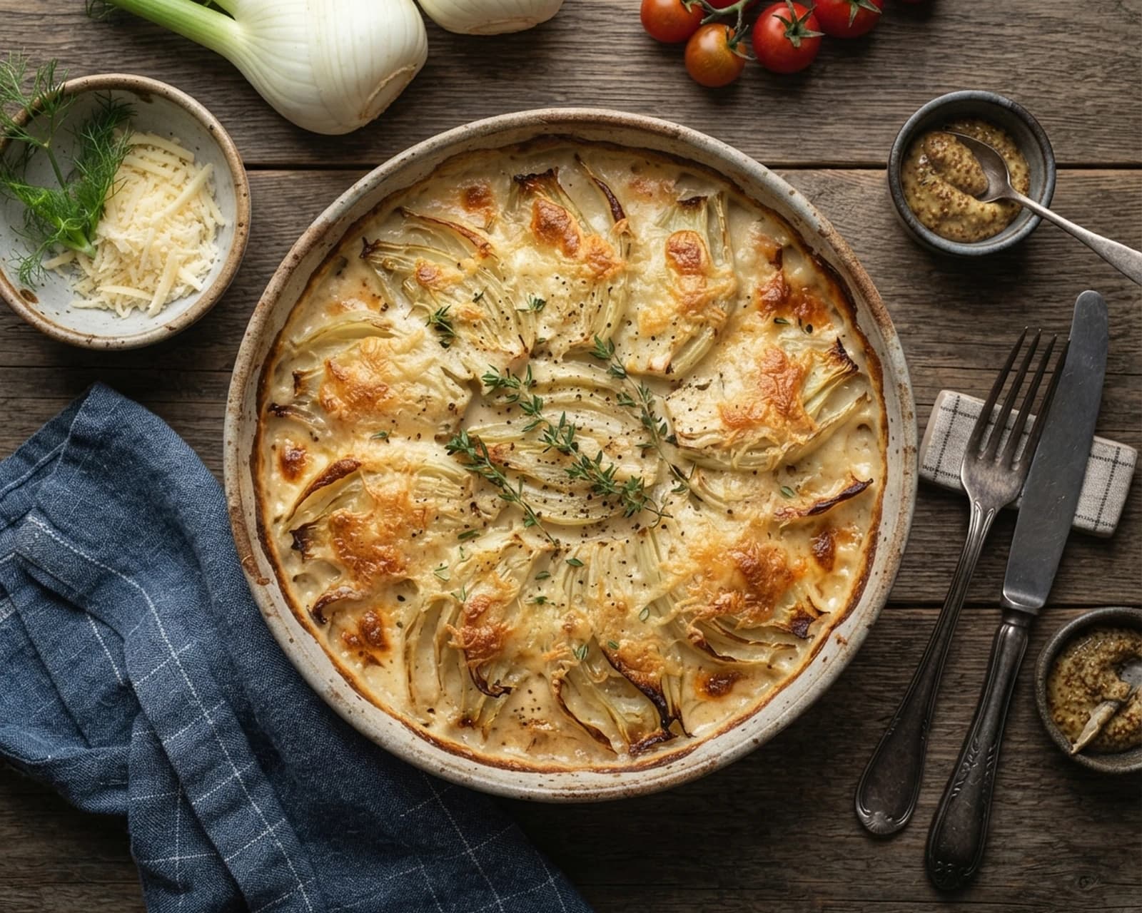 Gratin de fenouil