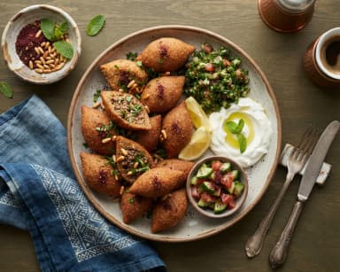 Découvrir la recette Gratin libanais de boulgour et viande