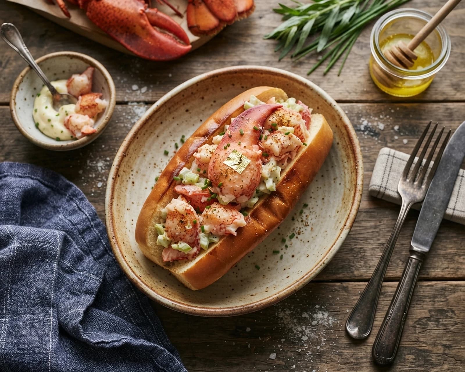 Sandwich américain au homard