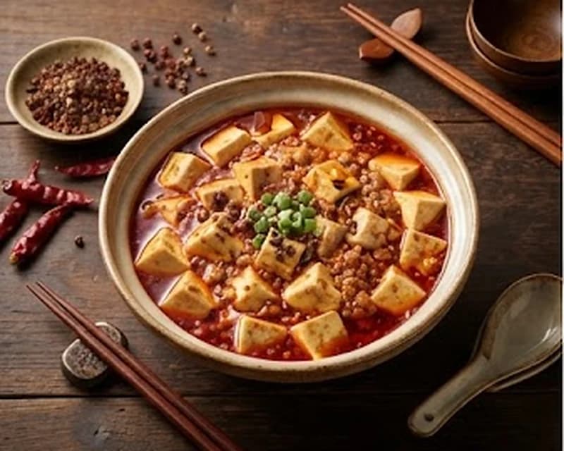 Tofu épicé du Sichuan