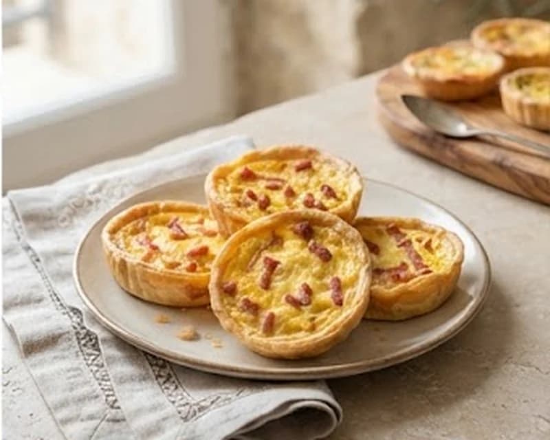 Mini-quiches lorraines