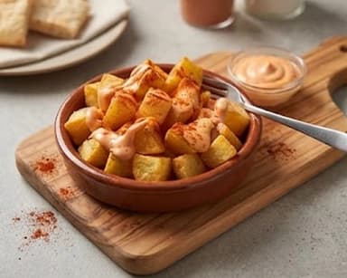 Découvrir la recette Pommes de terre espagnoles sauce brava