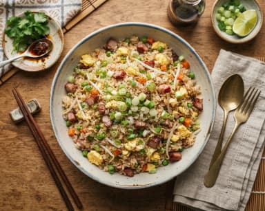 Découvrir la recette Riz cantonais