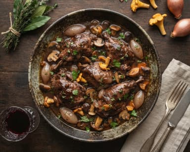Découvrir la recette Salmis de palombe