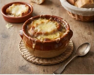 Découvrir la recette Soupe à l'oignon