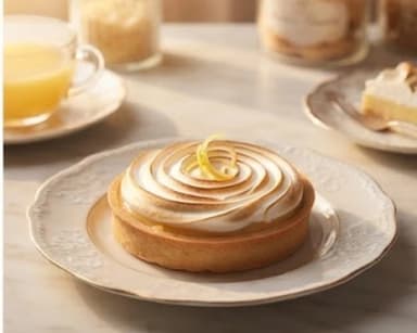 Découvrir la recette Tarte au citron meringuée