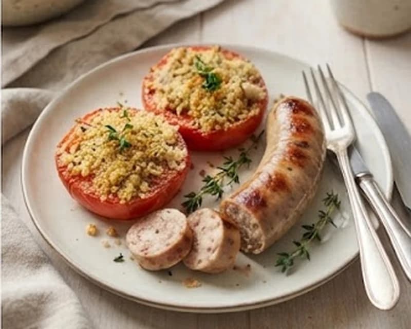 Tomates andouillettes