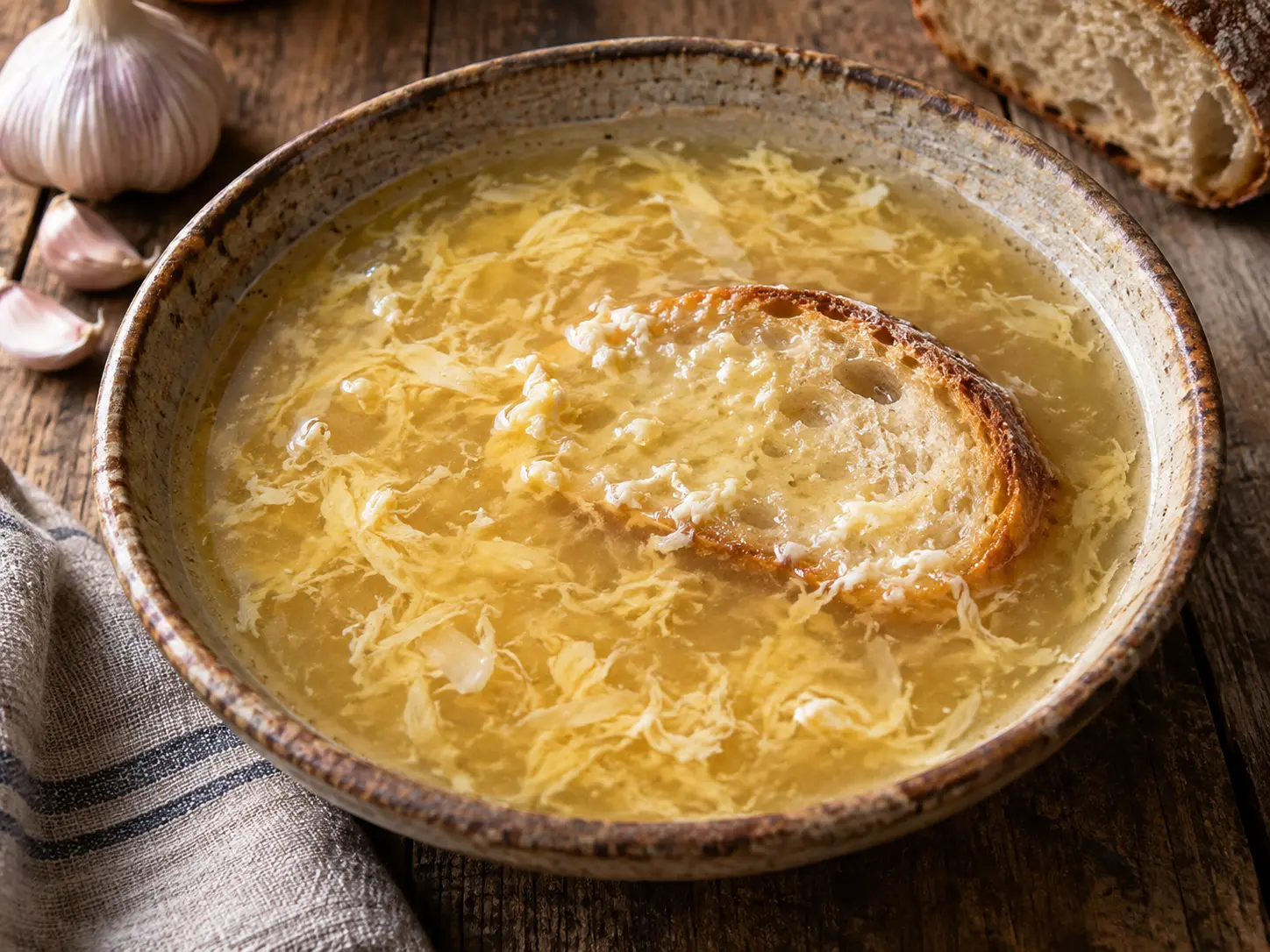 Soupe à l’ail du Sud-Ouest