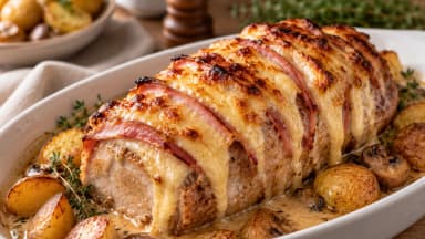 Découvrir la recette Veau Orloff