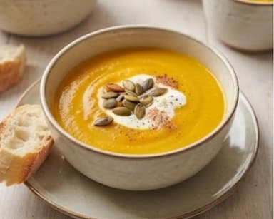 Découvrir la recette Velouté de potiron