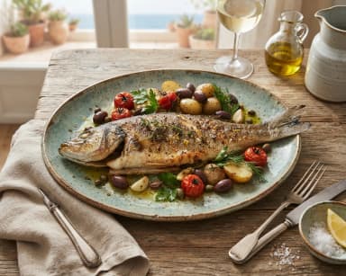 Découvrir la recette Achigan poêlé au beurre