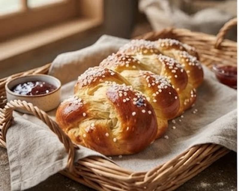 Brioche tressée