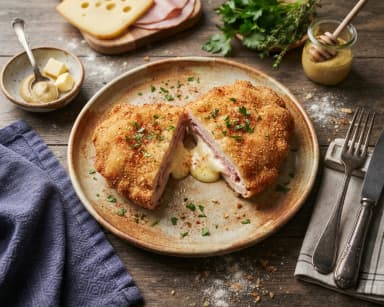 Découvrir la recette Cordon-bleu maison