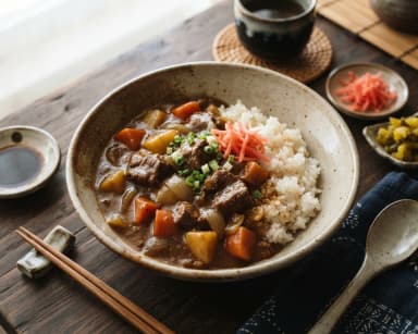 Découvrir la recette Curry japonais