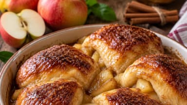 Découvrir la recette Douillons aux pommes normands