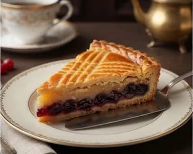 Découvrir la recette Gâteau basque à la cerise