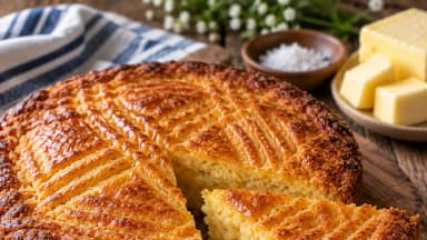 Découvrir la recette Gâteau breton au beurre salé