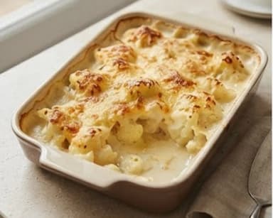 Découvrir la recette Gratin de chou-fleur
