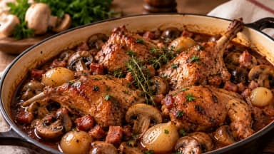 Découvrir la recette Lapin chasseur