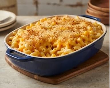 Découvrir la recette Gratin de macaroni au fromage