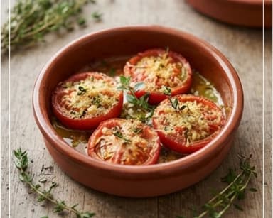 Découvrir la recette Tomates à la provençale