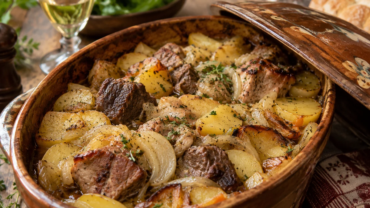 Baeckeoffe alsacien — photographie du plat