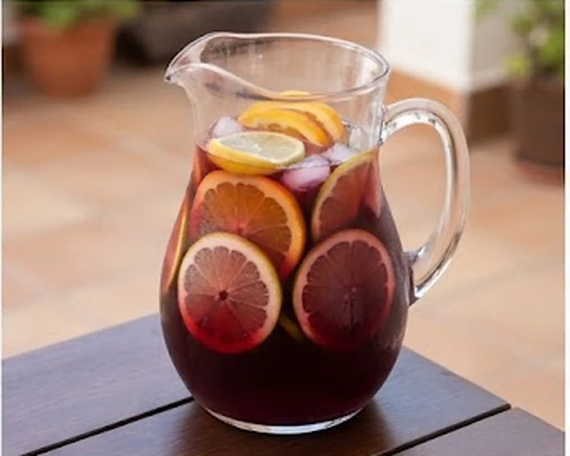 Sangria classique — photographie de la boisson