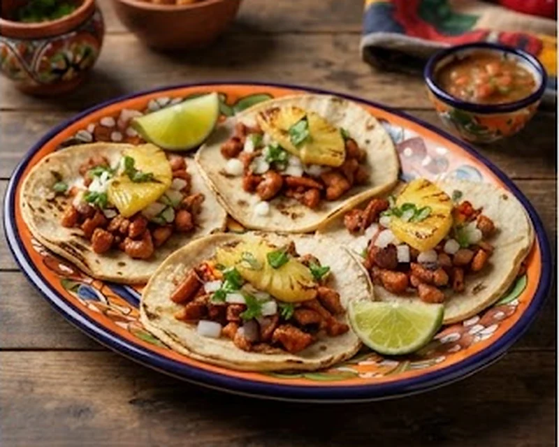 Tacos al pastor — recette Mijoté